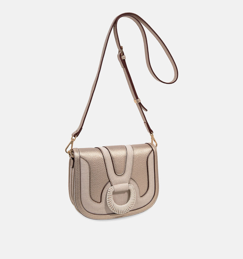 Laurent David Brooke Gouden Crossbody tas voor dames (358042)