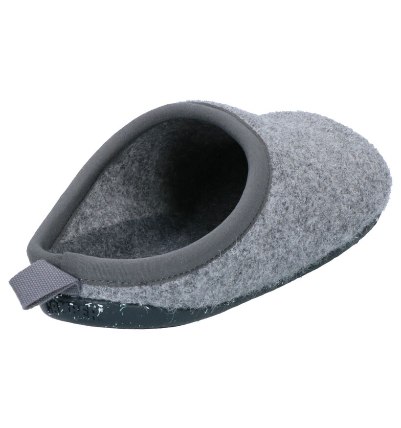 Camper Beige Pantoffels in wol (282114)