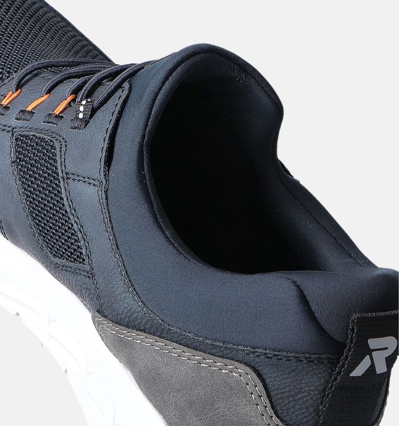 R-Evolution Chaussures à lacets en Bleu foncé pour hommes (354842) - pour semelles orthopédiques