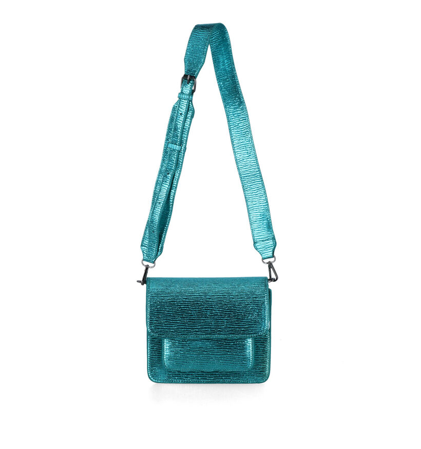 Hvisk Cayman Pocket Vegan Turquoise Crossbody Tas in kunstleer (318494)