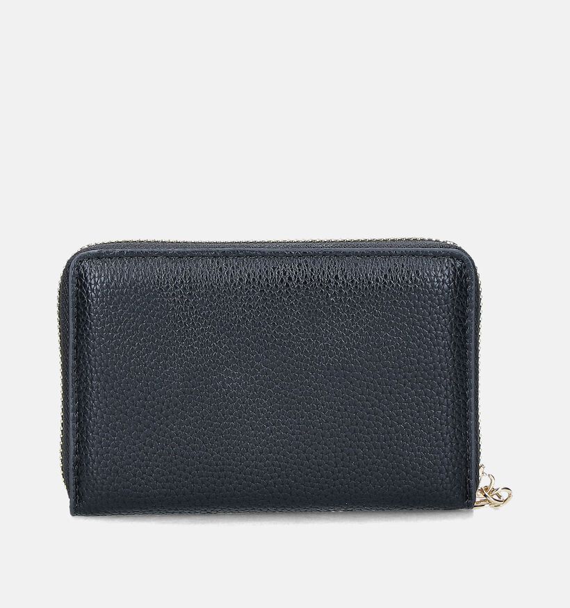 Laurent David Nos 001 Porte-monnaie zippé en Noir pour femmes (351291)