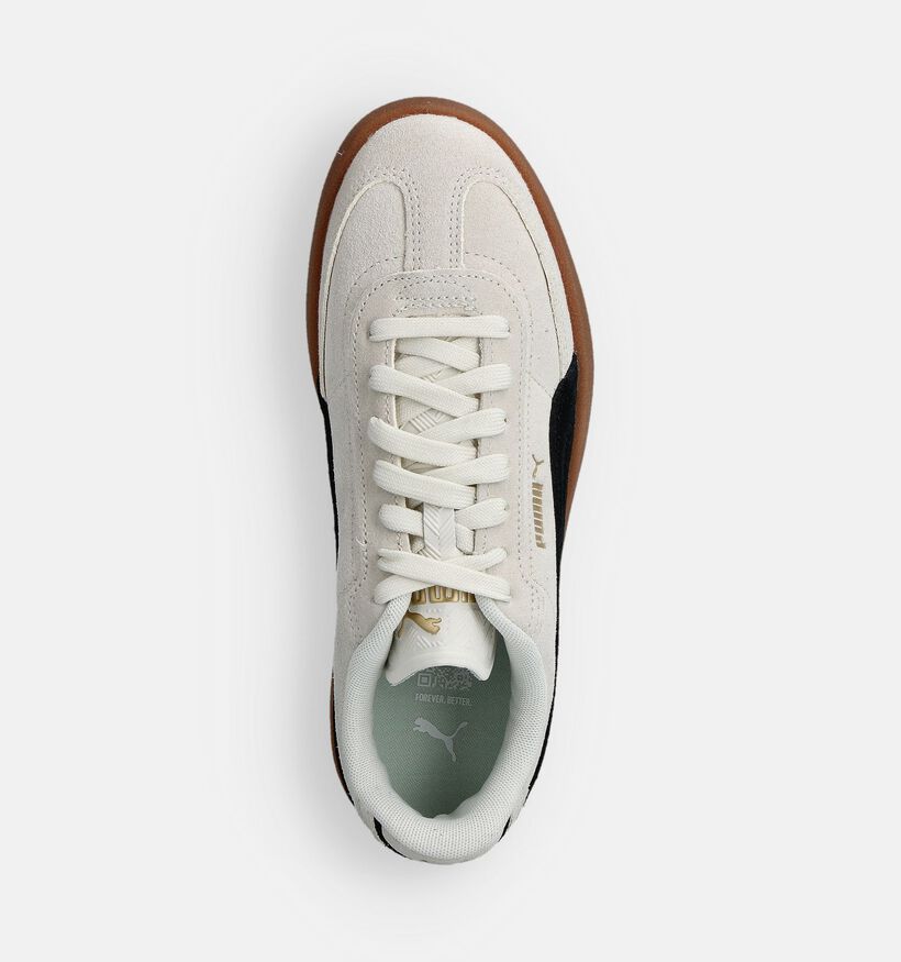 Puma Club II Era Baskets sportives en Ecru pour femmes (359139) - pour semelles orthopédiques