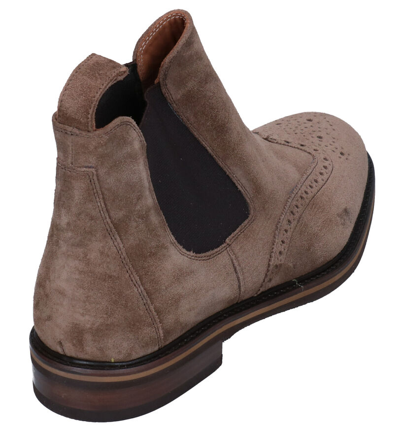 Ambiorix Frascati Boots Chelsea en Marron en daim (331370)