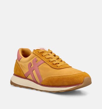 FitFlop Sneakers Wit/Oranje