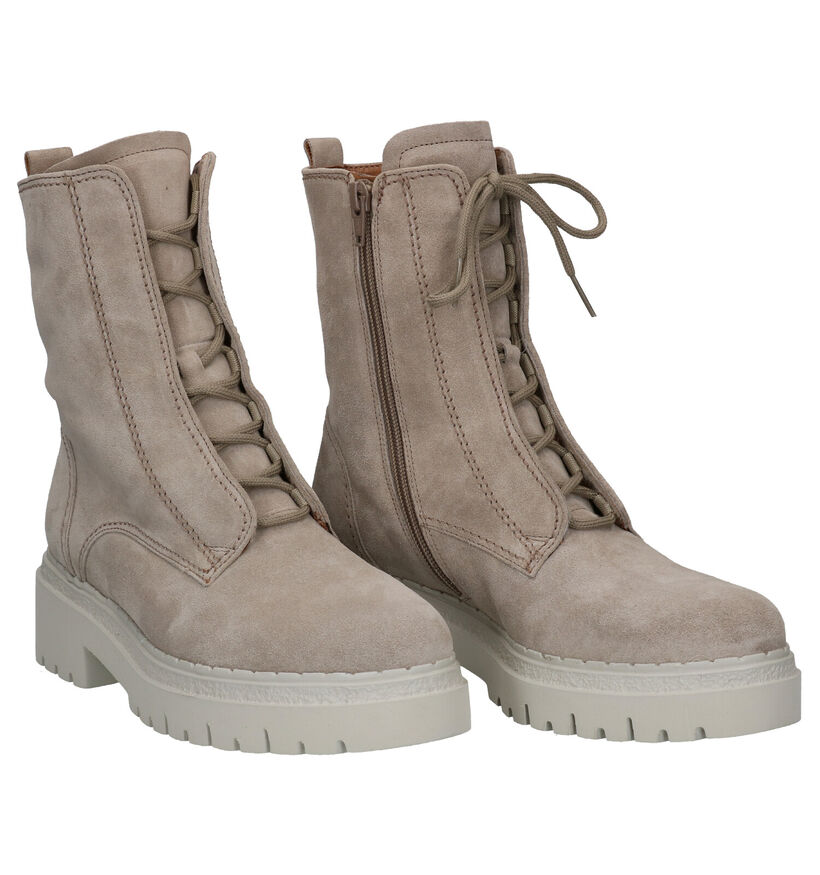 Gabor OptiFit Bottines en Taupe pour femmes (297391) - pour semelles orthopédiques