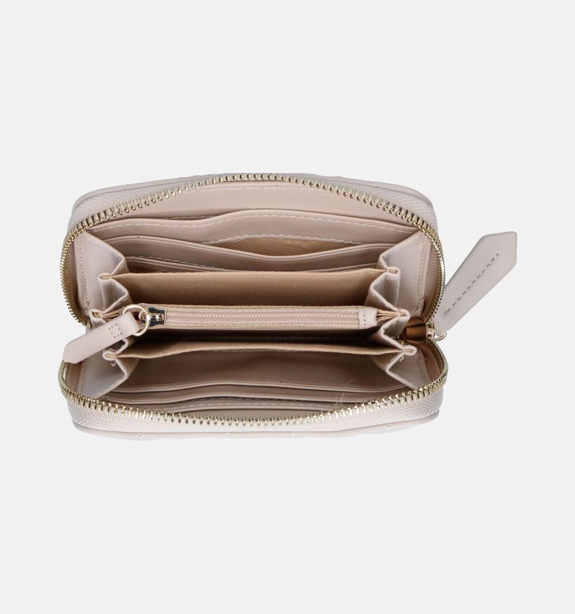 Valentino Handbags Ocarina Porte-monnaie Zippé en Beige pour femmes (340267)