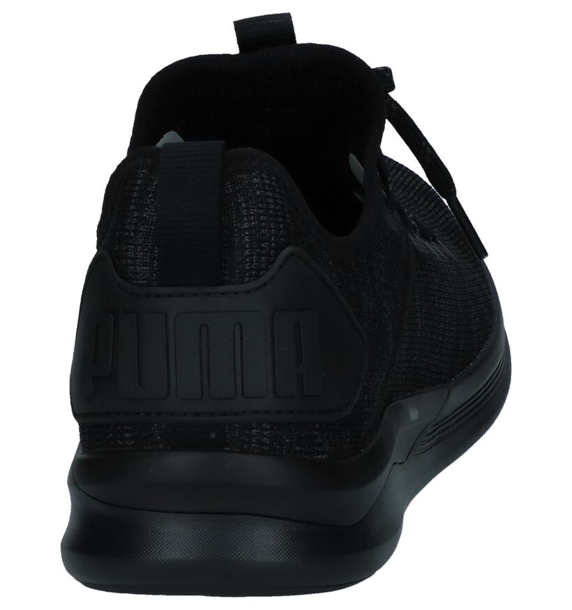 Puma Ignite Baskets slip-on en Noir en textile (239361)