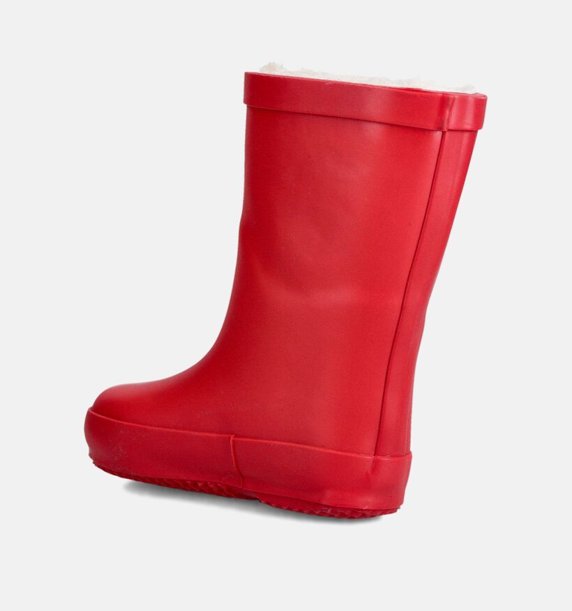 Bumba Gevoerde Regenlaarzen Rood voor jongens, meisjes (360492) - geschikt voor steunzolen