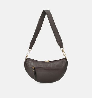 Via Limone Crossbody tassen Wit/Bruin/Bordeaux
