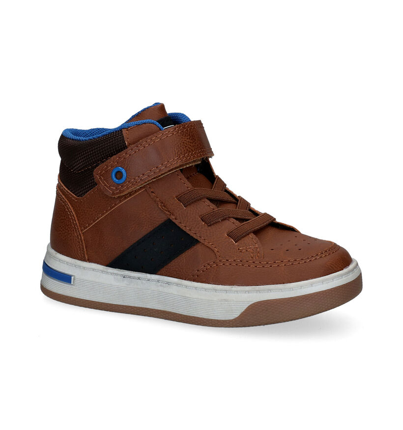 Sprox Cognac Hoge Schoenen in kunstleer (297274)