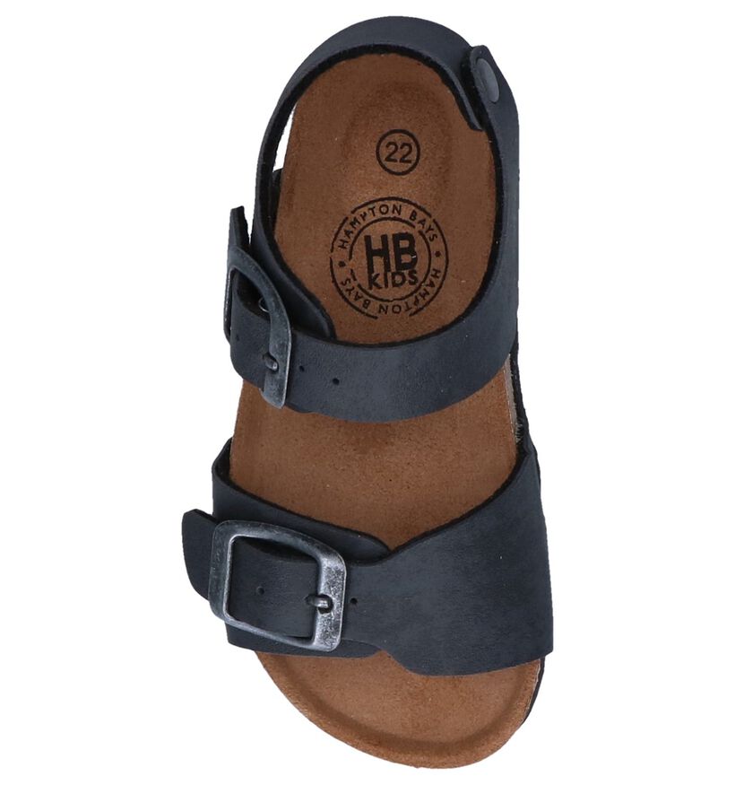 Hampton Bays Sandales en Gris foncé en simili cuir (242024)