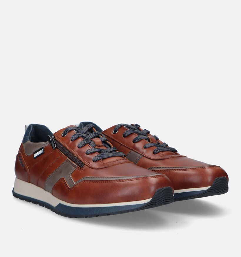 Pikolinos Cambil Chaussures à lacets en Cognac pour hommes (329955) - pour semelles orthopédiques