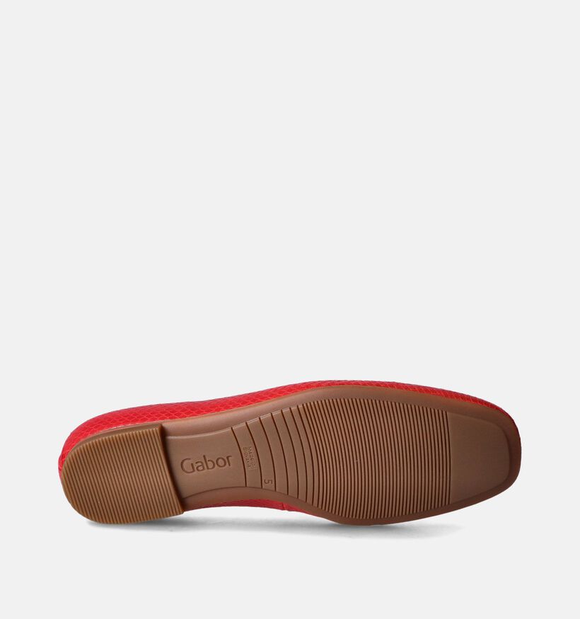 Gabor Ballerines en Rouge pour femmes (355084)