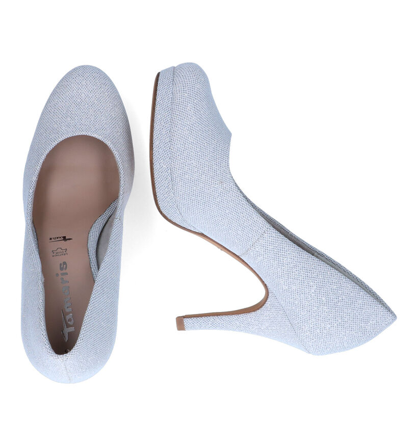 Tamaris Talons hauts en Gris clair en textile (306310)