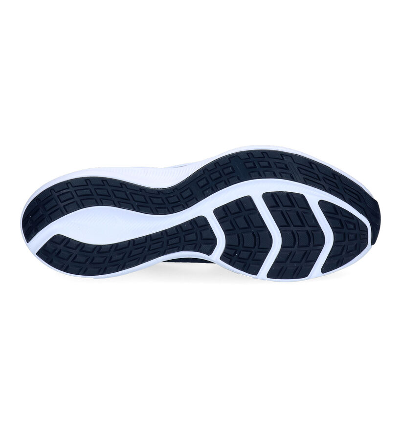 Nike Downshifter Baskets en Noir en simili cuir (291013)