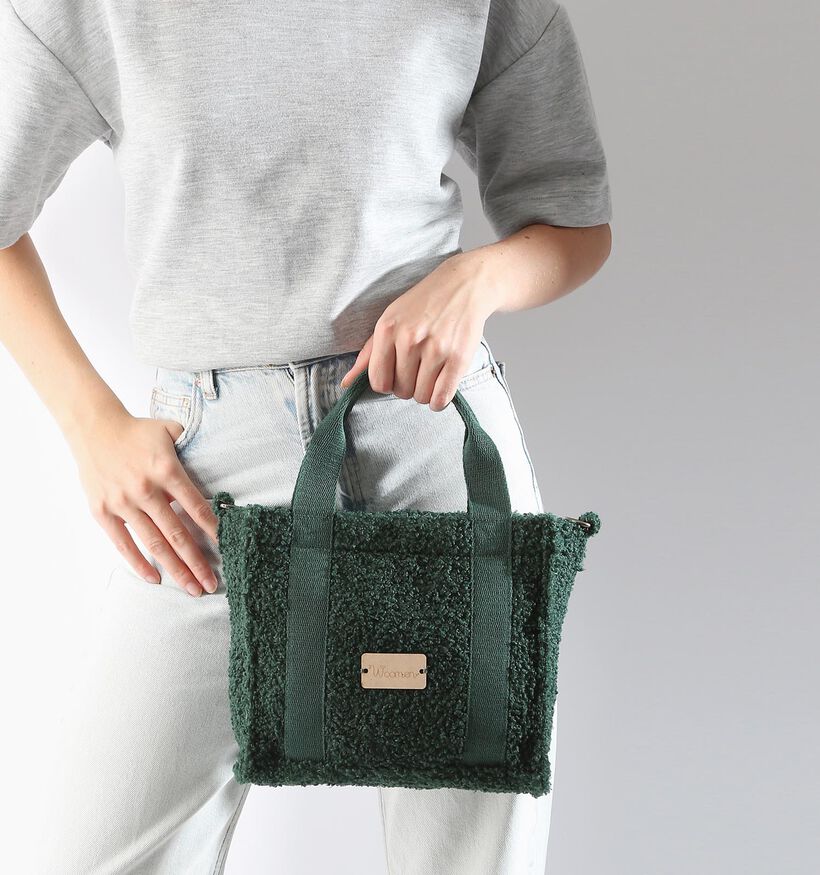 Woomen Muflier Groene Teddy handtas voor dames (347725)