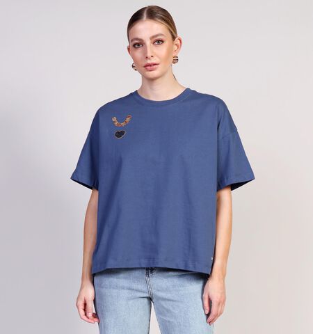 Orfeo T-shirts Bleu