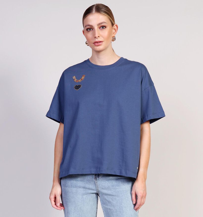Orfeo Roy T-shirt en Bleu pour femmes (364352)
