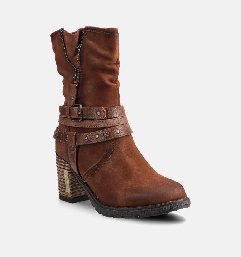 Mustang Bottes courtes en Marron pour femmes (363714)