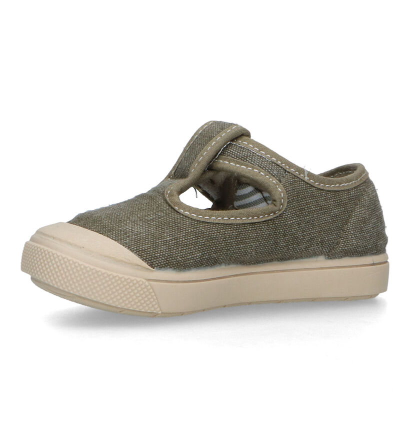 Ani Chaussures pour bébé en Vert kaki pour garçons (324352)