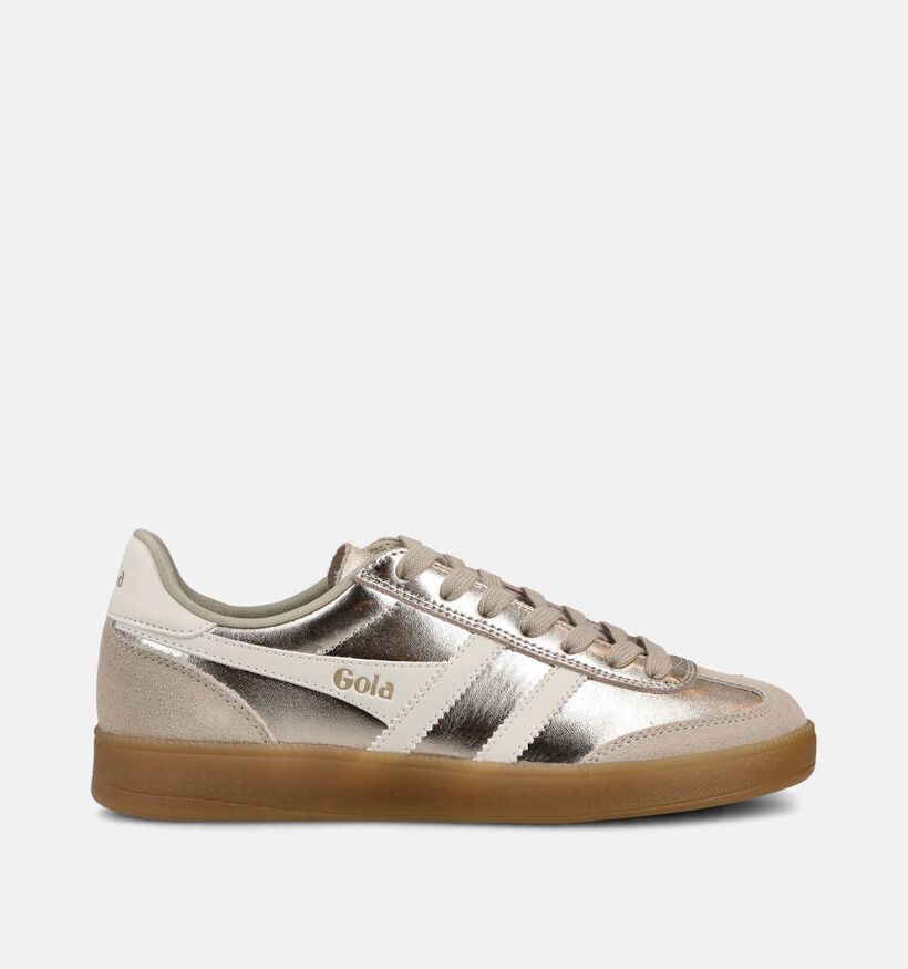 Gola Viper Metallic Gouden Sneakers voor dames (368333) - geschikt voor steunzolen