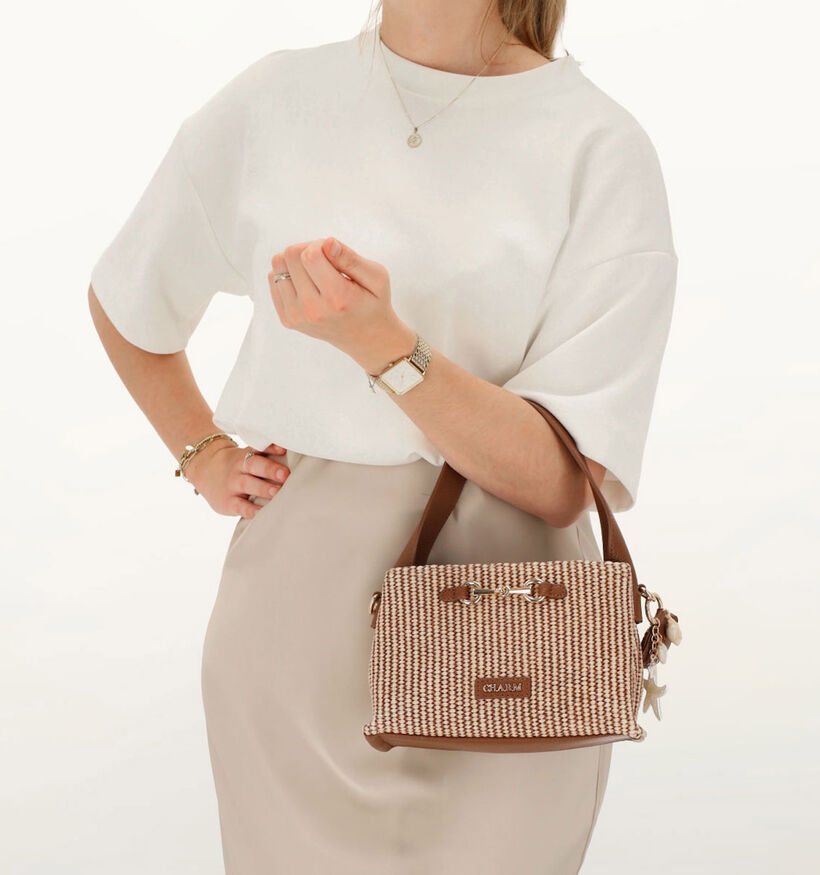 Charm London Santorini Sac &agrave; main en Marron pour femmes (374811)