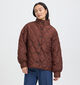 Fransa Agate Manteau court en Bordeaux pour femmes (377848)