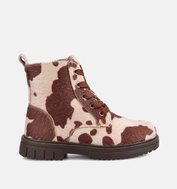 Milo & Mila High Boots Marron