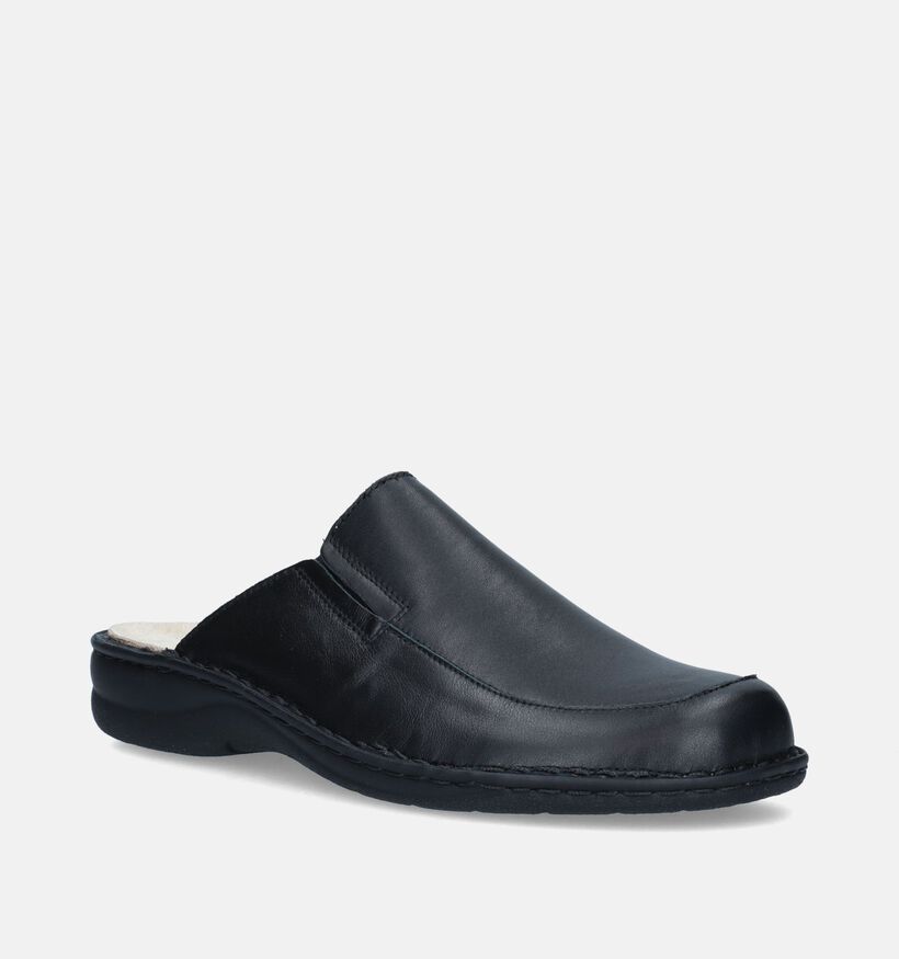 Belizia Pantoufles ouvertes en Noir pour hommes (295626)
