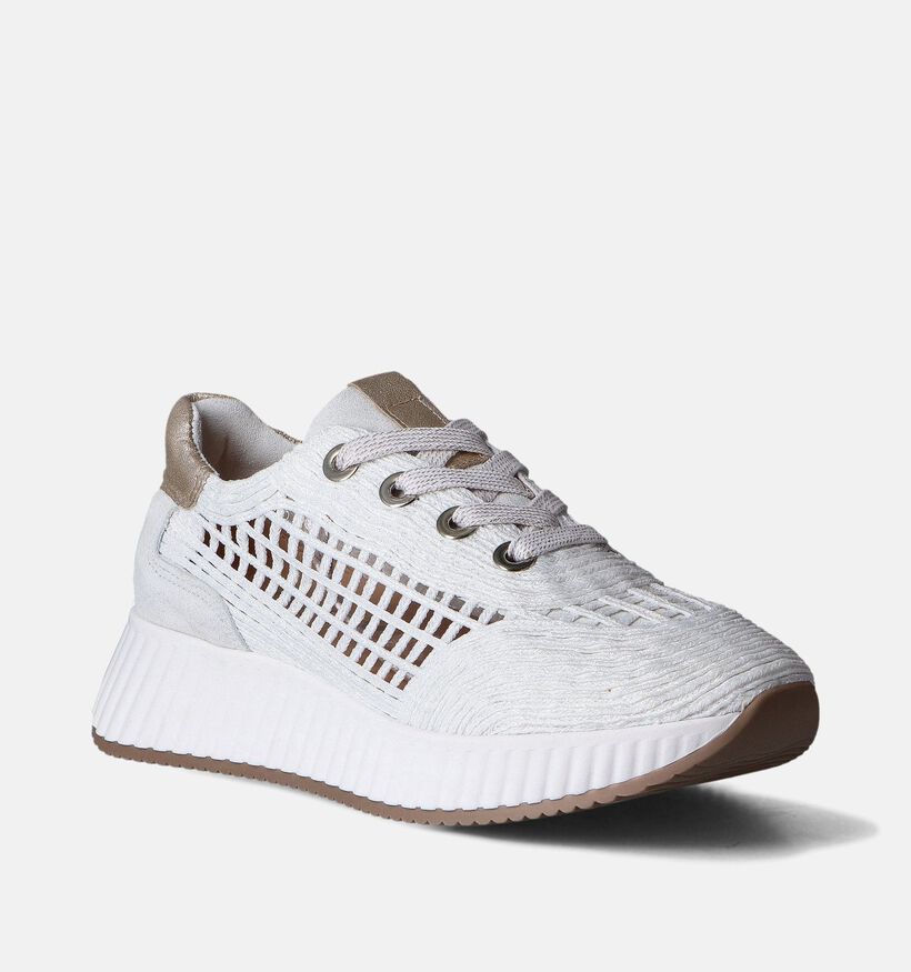 Softwaves Witte Veterschoenen voor dames (357247) - geschikt voor steunzolen