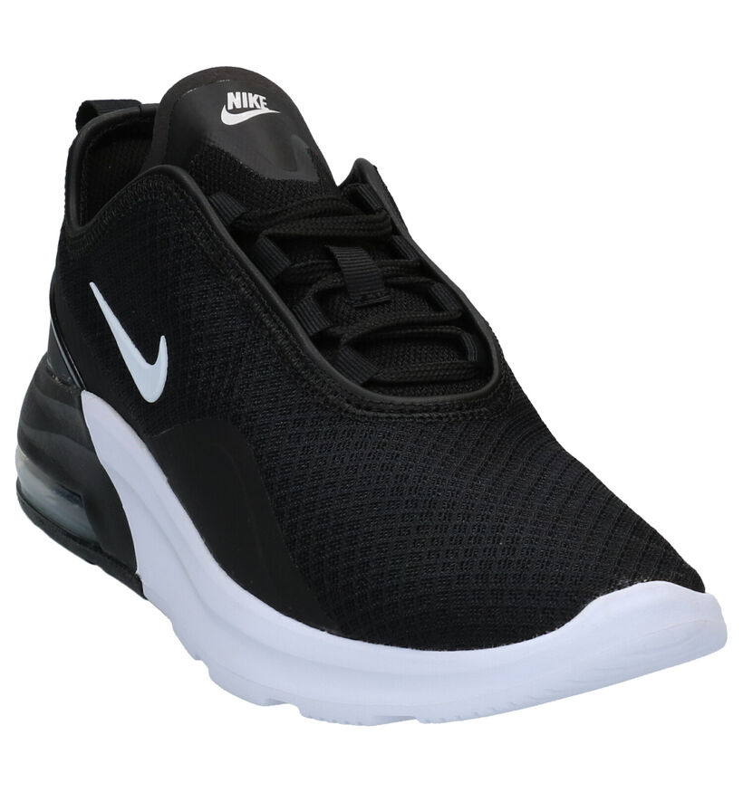 Nike Air Max Motion 2 Zwarte Sneakers in stof (266630)