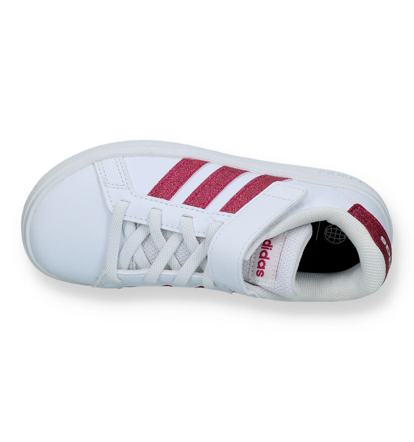 adidas Grand Court 2.0 EL Witte Sneakers voor meisjes (324674)