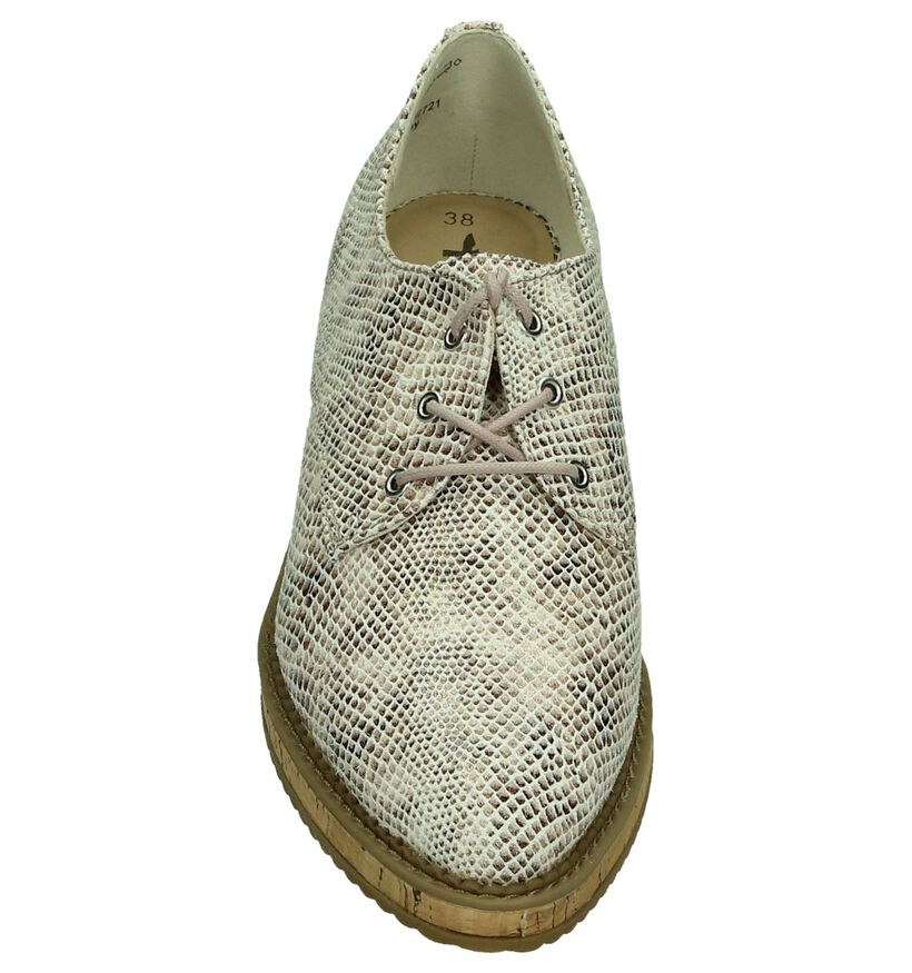 Tamaris Chaussures à lacets  (Beige clair), , pdp
