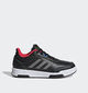 adidas Tensaur Sport 2.0 Zwarte Sneakers voor jongens, meisjes (359686) - geschikt voor steunzolen