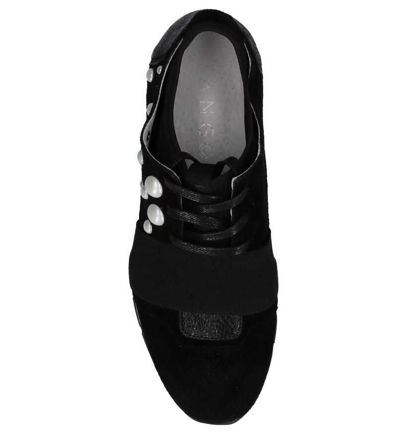 Tango Baskets basses en Noir en daim (223872)