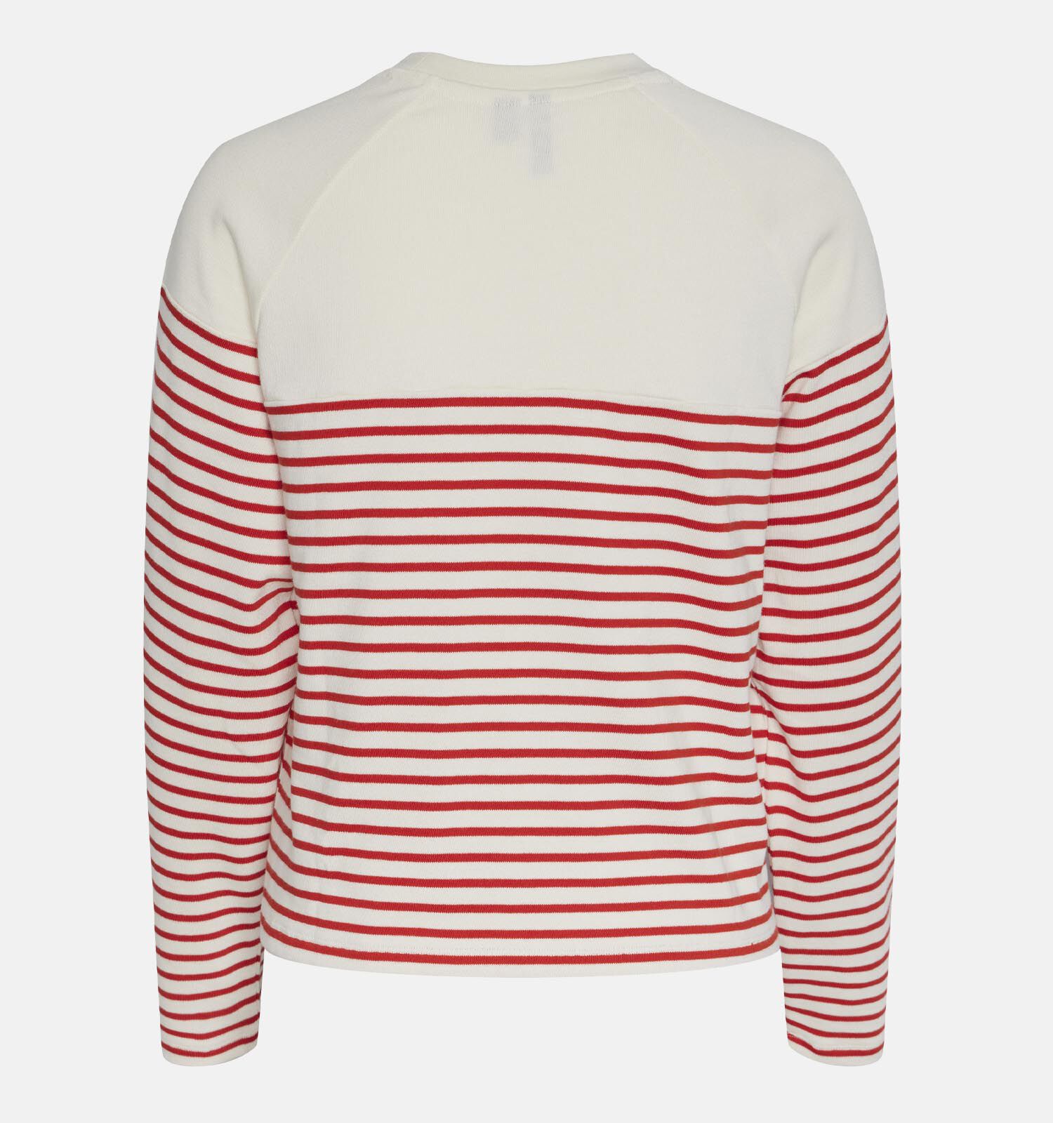 Wit longsleeve dames best sale