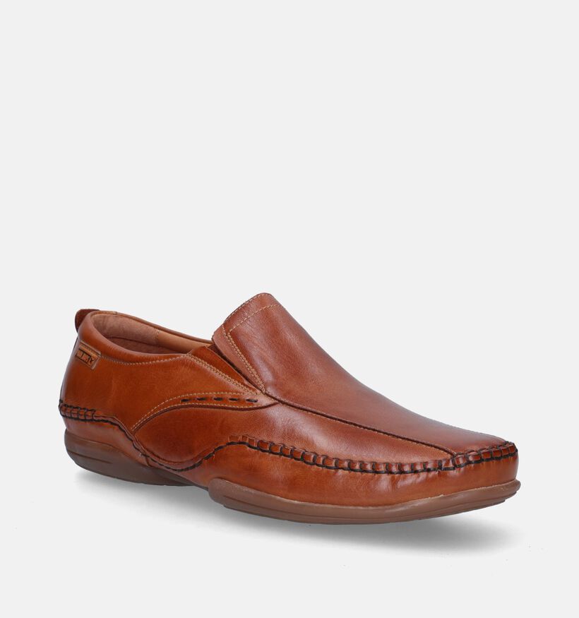 Pikolinos Puerto Rico Mocassins en Cognac pour hommes (340443) - pour semelles orthopédiques