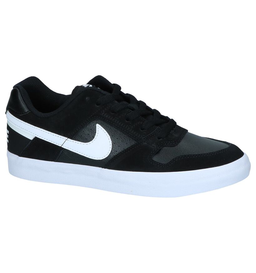 Bruine Sneakers Nike SB Delta Force in kunstleer (237847)