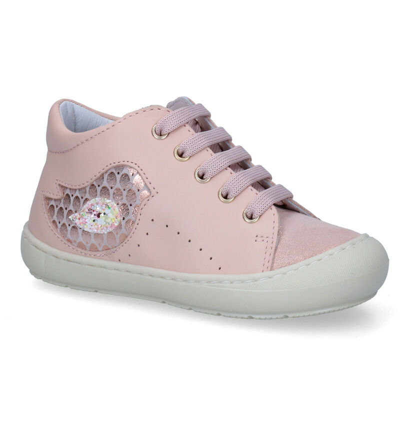 FR by Romagnoli Chaussures pour bébé en Rose clair pour filles (307778) - pour semelles orthopédiques