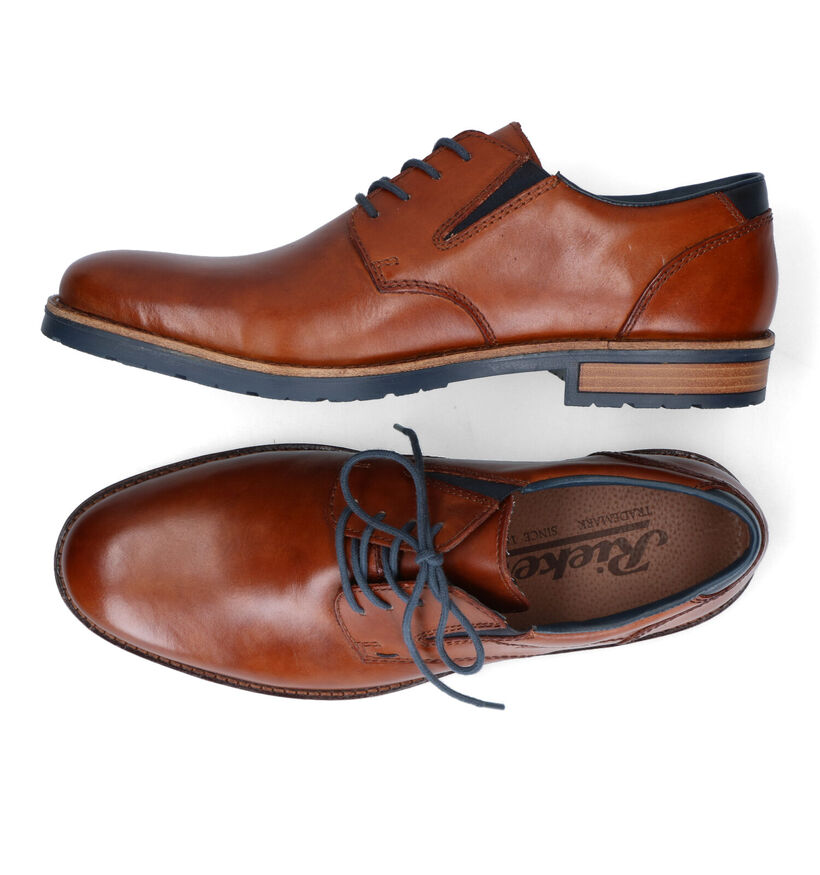 Rieker Chaussures classiques en Cognac pour hommes (312367) - pour semelles orthopédiques