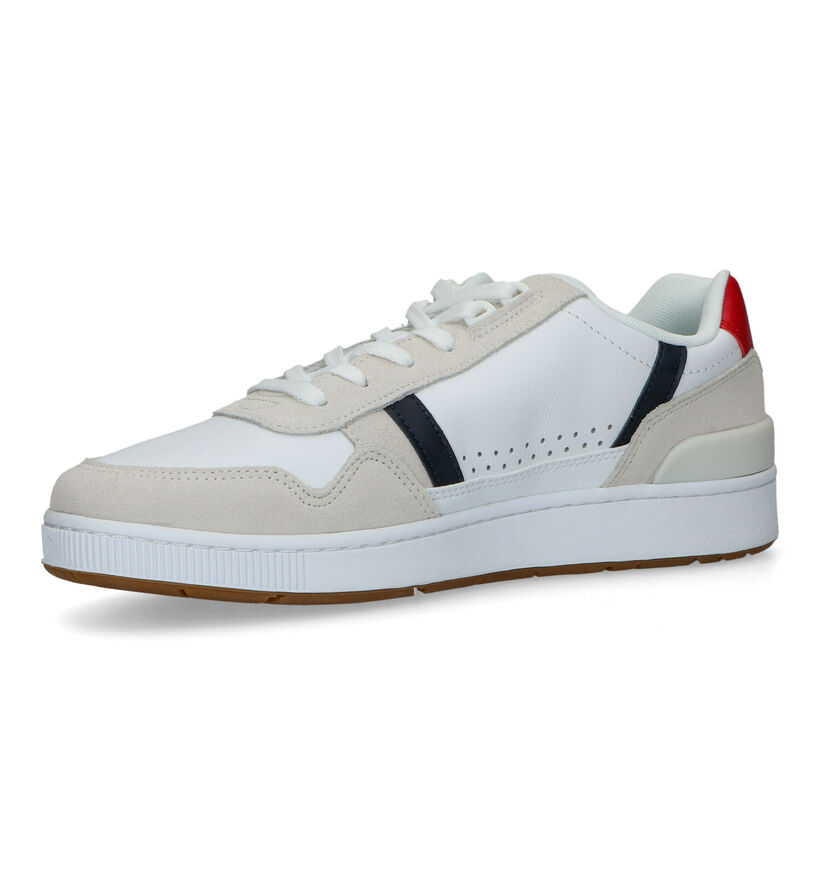 Lacoste T-Clip Baskets en Blanc pour hommes (322381)