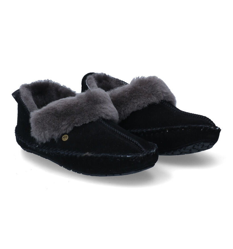 Warmbat Barrine Bruine Pantoffels voor dames (326091)