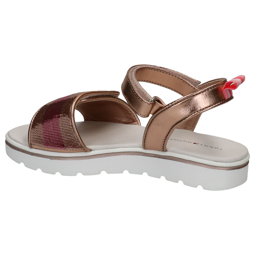 Tommy Hilfiger Sandales en Rose en simili cuir (266572)