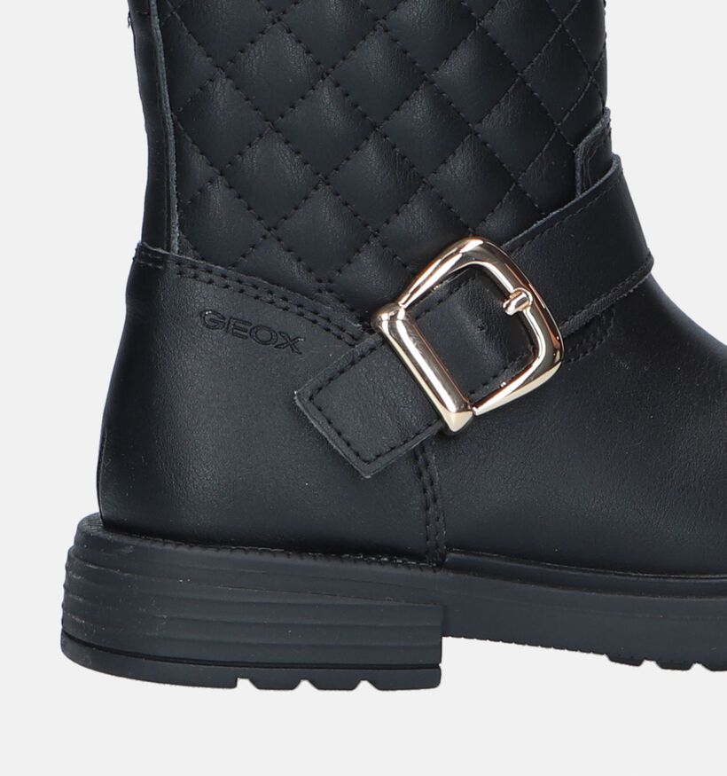 Geox Eclair Zwarte Boots voor meisjes (329863) - geschikt voor steunzolen