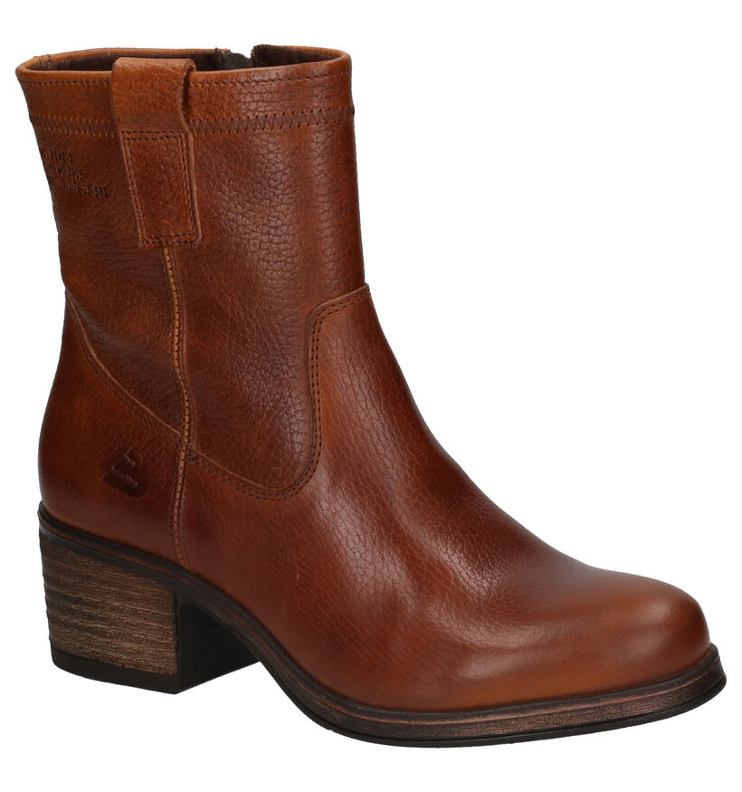 Bullboxer Bottes basses en Cognac en cuir (256490)