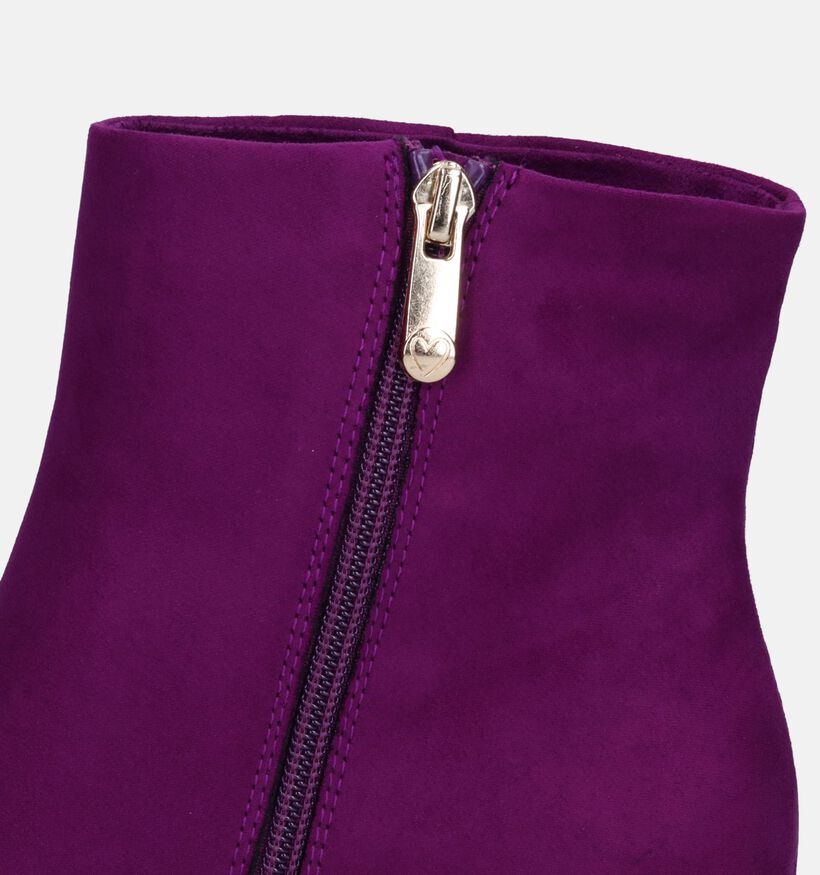 Marco Tozzi Bottines à talons en Violet pour femmes (330647)