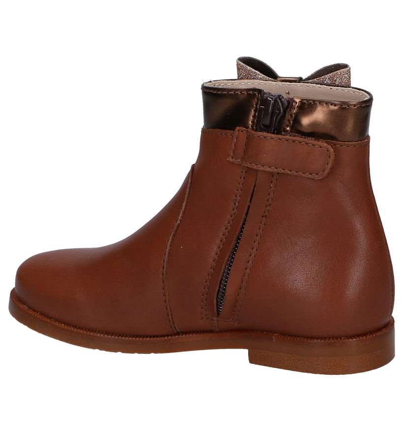 Beberlis Cognac Laarzen in leer (297316)