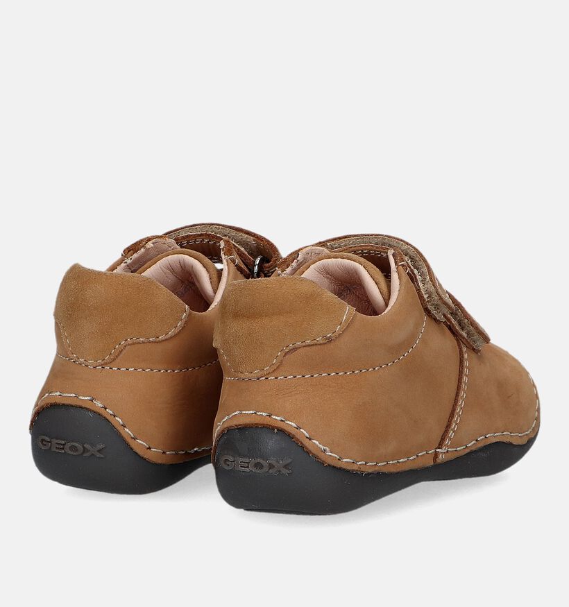 Geox Tutim Chaussures pour bébé en Cognac pour garçons (329874) - pour semelles orthopédiques