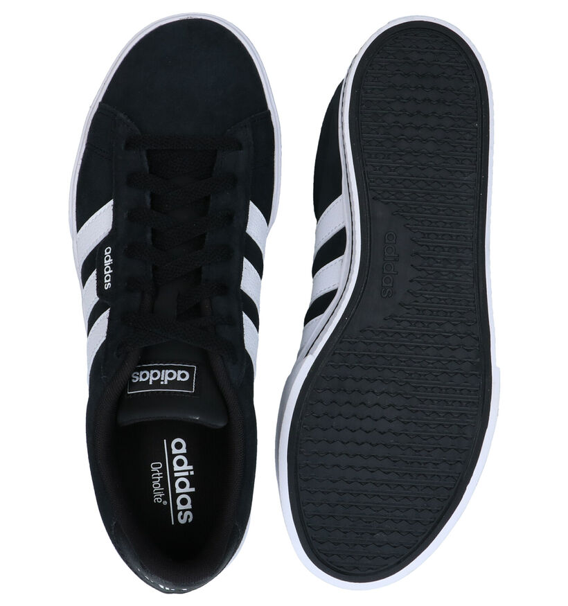 adidas Daily 3.0 Baskets en Noir pour hommes (326304) - pour semelles orthopédiques