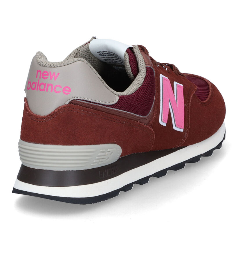 New Balance U 574 Baskets en Bleu pour garçons, hommes (350071) - pour semelles orthopédiques